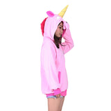 Sweat licorne rose