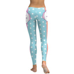 Legging licorne "ciel bleu etoilé"