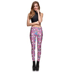 Legging licorne "Donnuts et arcs-en-ciel"
