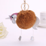Boucles d'oreilles licorne