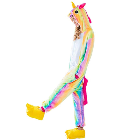 Kigurumi Licorne arc-en-ciel (Combinaison Licorne)