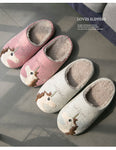 Pantoufles de nuit motif licorne