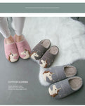 Pantoufles de nuit motif licorne