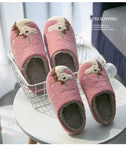 Pantoufles de nuit motif licorne